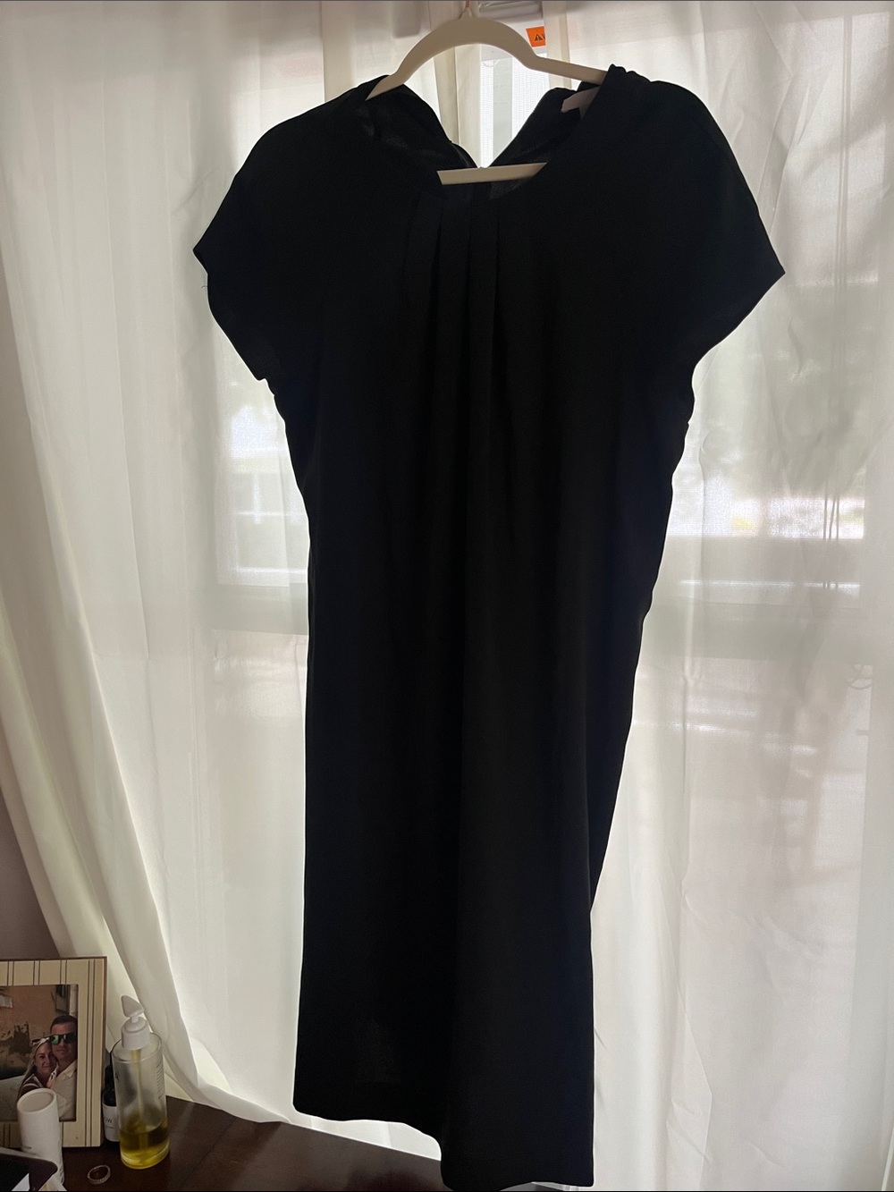 H&M Black Midi Shift Dress